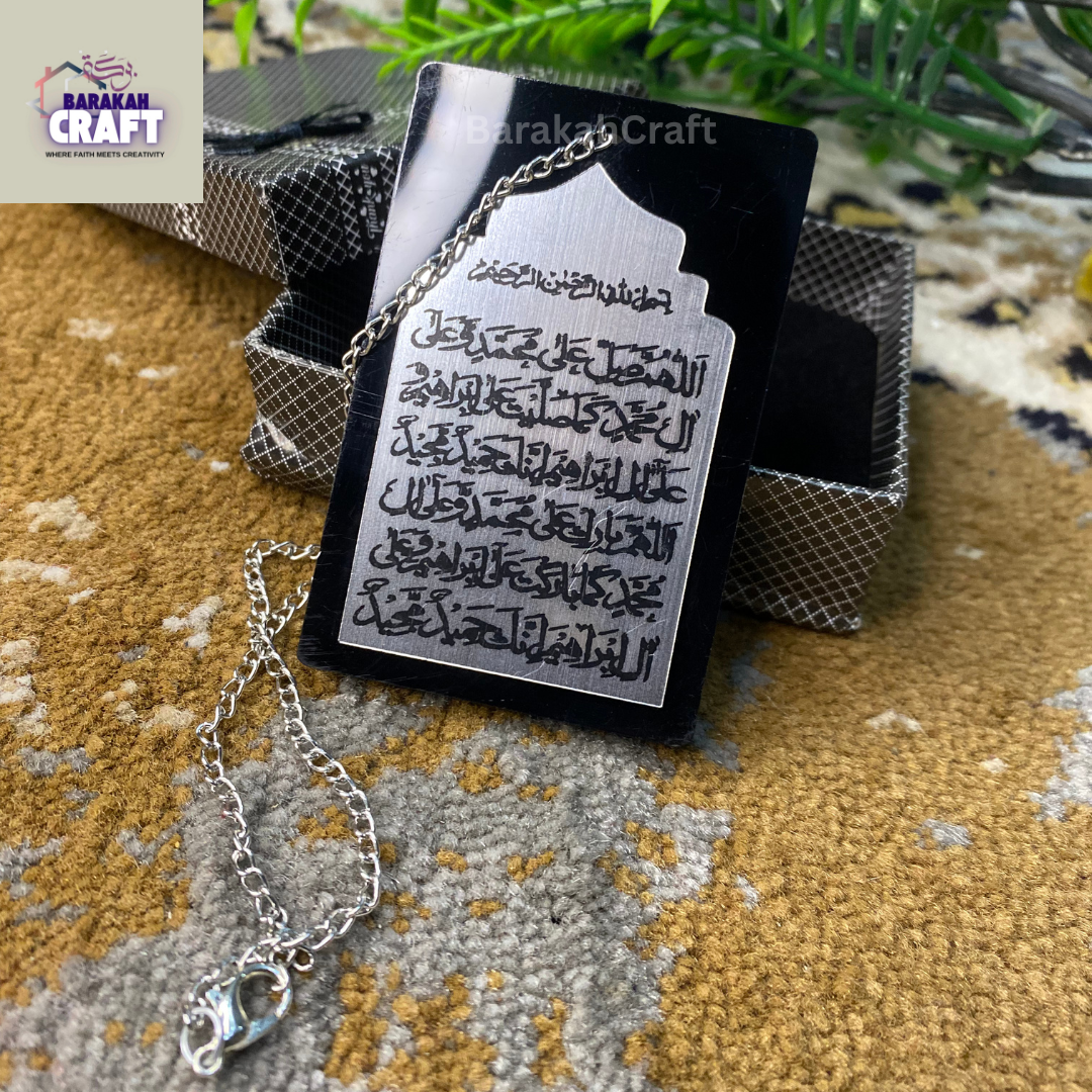 Islamic Car Hanging | Double Sided | Premium Double Layered Acrylic | Bless Friday Sale